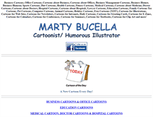 Tablet Screenshot of martybucella.com